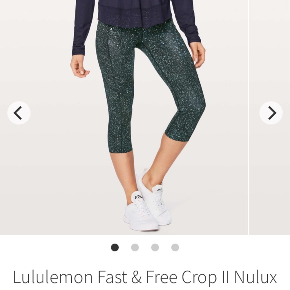 Lululemon | Fast & Free Crop 19” | 6